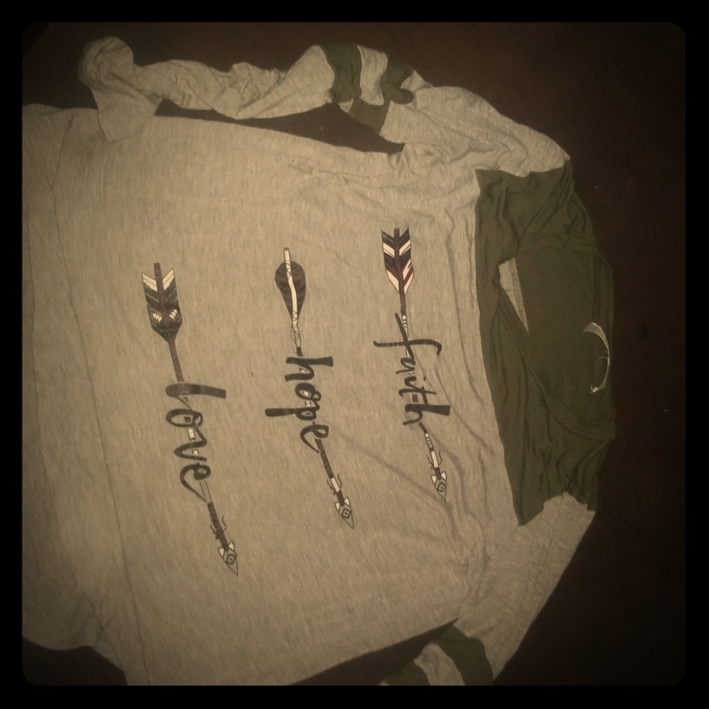 Faith Hope Love long sleeve shirt